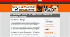 Desktop Screenshot of ocpoundhounds.com